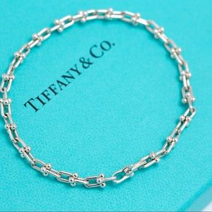 Tiffany & Co. HardWear Micro Link Bracelet Sterling Silver Ag 925 Size Small